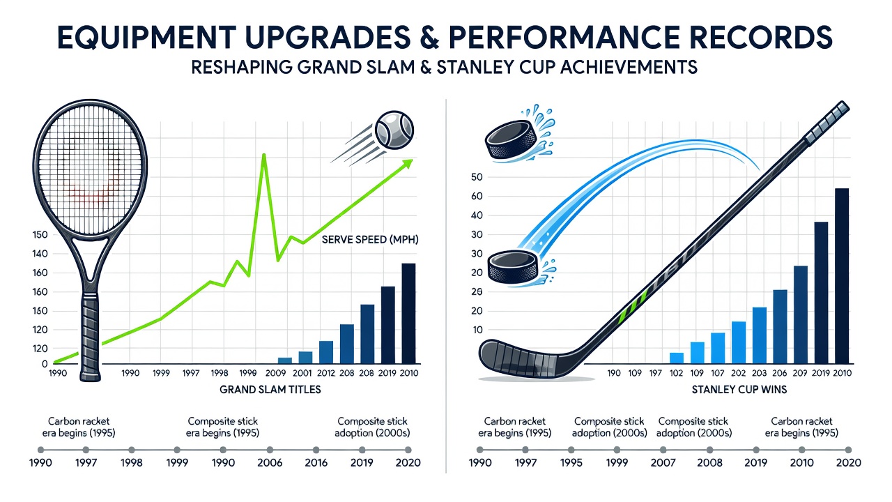 Professional golfers testing updated driver technology on a driving range with performance tracking equipment