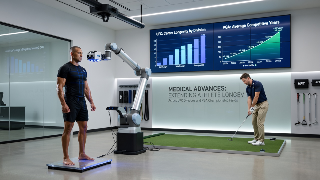 Athletes undergoing advanced physical therapy sessions in a clinical setting